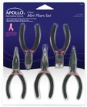 Apollo Precision Tools DT1930P Mini Pliers Set, 5-Piece