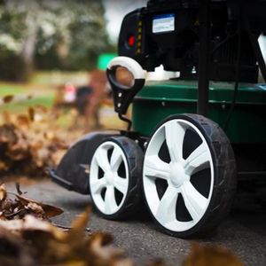 Webb Walk Behind Petrol Garden Vacuum – Powerful Outdoor Leaf Collector
