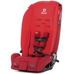 Diono Radian 3R, 3-in-1 Convertible Car Seat, Rear & Forward Facing, 10 Years 1 Car Seat, Slim Design Fits 3 Across, Red Cherry