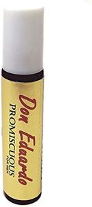 Don Eduardo Promiscuous for Men: A Mysterious Spicy Fragrance Infused with Exotic Plant-Based Oils to Attract Women, 7 mL Roll on Bottle