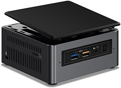 Intel NUC 7I7BNH - Kit ordenador Mini PC (Intel Core i3-7567U, Espacio para hasta 32 GB (no incluida) SODIMM DDR4 RAM, Espacio para disco M.2 + 2.5" SSD/HDD)
