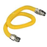 Gas Connector 36 inch Yellow Coated