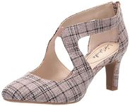 LifeStride Women's Giovanna 2 Pump, Clay Plaid, 9 Wide