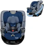 Maxi-Cosi Emme 360 Car Seat: Rotating Car Seat 360, All-in-One Convertible, Car Seat 360 Rotation, Swivel Car Seat in Navy Wonder