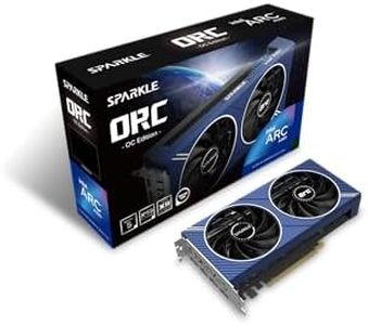 Sparkle Intel Arc A580 ORC OC Edition, 8GB GDDR6, ThermalSync, Torn Cooling, Axial Fan, Metal Backplate, SA580C-8GOC