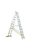 9 Rung 2 Section Combi All-in-One Extension Ladder & Double Sided Step Ladder