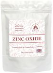 Lonjevitee Zinc Oxide Powder - Cosmetic Grade - 100g Pure Powder Packed in a resealable Stand-up Pouch.