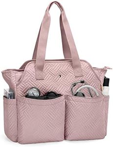 Fasrom Nurse Bag for Work Nurses with Laptop Compartment, Clinical Tote Bag for Nursing Students or Doctors, Pink (Empty Bag Only)