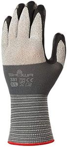 Showa 381 Nitrile Ultra-Light Work Glove, Large (Pack of 12 Pair)