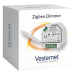 Vesternet Zigbee Smart Dimmer Module (Neutral Optional) | Smart Home Control In-Wall Dimmer Module with Energy Monitoring | Compatible with Home Assistant, SmartThings & Hubitat