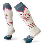 Smartwool Womens Ski Full Cushion Mountain OTC Socks M Moonbeam