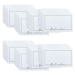 WYAN Blank Cards-80 Pcs 90x54 mm Best wish Card,Message Card,Gift Card,Blank Business Cards,for DIY Grafitti Messages,DIY Creations(Can be used with envelopes)