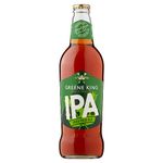 Greene King IPA Ale Bottled Beer, Case of 8x 500ml beer bottles