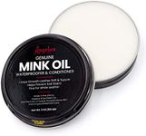 Angelus Mink Oil Paste- Waterproofs & Conditions Boots, Shoes, Jackets, Leather, & More- 3oz