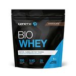 Genetic Supplements Whey Protein Powder – Whey Protein, Muscle Building Powder with BCAAs, Muscle Repair, Protein Shake, Chocolate, 25 Servings, 1kg