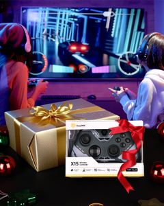 EasySMX X15 Wireless PC Game Controller – Hall Joysticks, Bluetooth, Windows/Android/Switch Compatible