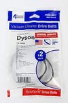 Pack two belts for Dyson DC01, DC04 and DC07 vacuum cleaners (without clutch) WVE.BLT100