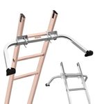 VEVOR Ladder Stabilizer, Extension Ladder Standoff, Heavy Duty Wing Span/Wall Ladder Accessories for Roof Gutter, Easy to Use & Wide Adaptability & Anti-Slip Rubber Feet, 330 lbs Weight Rating