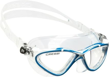 Cressi Planet, Clear/White/Blue, Clear Lens