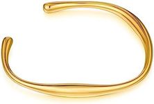 WOWORAMA Dainty Gold Cuff Bracelets