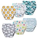 6 Pack Potty Training Pants for Boys Girls, Learning Designs Training Underwear Pants(2T-3T)