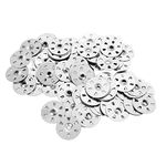 MIVIDE 400PCS 35mm Insulation Washers, Tile Backer Board Washer, Insulation Fixings, Easy Fix Washers, Fixing Washers for Insulation Thermoboard Backer Boards