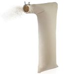 CCTIVED Extra Large Table Saw Dust Collector Bag Compatible for Dewalt/Ryobi/Bosch/Craftsman/RIGID/Metabo/Kobalt/Skilsaw/Delta (10" Tablesaws with 2.5" Dust Port)-Beige