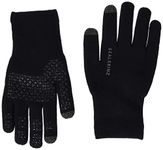 SealSkinz Men's Waterproof All Weather Ultra Grip Knitted Gloves, Black, X-Large