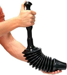 Powerful Toilet Plunger | Tested & Proven to Clear & Unblock Tough Drain Blockages | Air Has 8X More Power Than Traditional Toilet Plungers | Pukkr