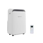 Amazon Basics Portable Air Conditioner with Remote - Cools 450 Square Feet, 10,000 BTU ASHARE / 6000 BTU SACC