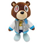 RDCIRP Kanye Teddy Bear Plush, Super Soft Teddy Bear Plushie Stuffed Animal Toy For Fans Kids Gift Decor Adult Christmas (Color : A)