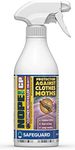 NOPE! CP Moth Killer Spray (500ml) - Fast acting, Odourless, Long-lasting Moth Repellent for Home, Wardrobe & Carpets. HSE certified.