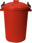 Red Storage Bins