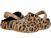 Crocs Unisex-Adult Classic Lined Graphic Animal Print Clog, Leopard, Or Whatever, 4