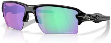 Oakley Flak 2.0 XXL OO9488 948801 63MM Polished Black/Prizm Golf Rectangle Sunglasses for Men for Women