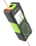 Laser Measurement Tool, Inkerma DM-525 (525ft/ 160m) Bilateral Laser Distance Meter, Rechargeable Laser Measure with Color Backlit LCD Display, Angle Sensor, Pythagorean Mode, Area and Volume