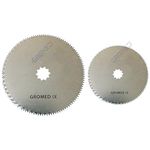 Gromed Orthopaedic Electric Plaster Saw Cutter Machine Spare Blades - Set of 2 Pieces (45mm & 60mm)