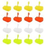 VGOL 100Pcs Corn Bait Stops Fake Corn Soft Bait Artificial Fishing Lure Simulated Corn Kernel Bait Hangers with Hooks Fishing Accessories