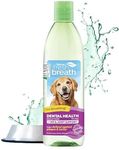 TropiClean Fresh Breath No Brushing Teeth Cleaning Dental Health Water Additive Solution plus Hip & Joint Support For Dogs 473mL