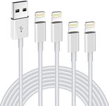 APFEN iPhone Charger Cable 4Pack 6FT/1.8M MFi Certified Lightning Cable Fast Charging Cords Apple Charger Compatible with iPhone 14 13 12 11 XS XR X Pro Max Mini 8 7 6S 6 Plus 5S iPad iPod AirPods