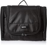 Amazon Basics Hanging Travel Toiletry Kit Bag - Black