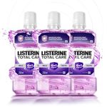 Listerine® Total care Mild Taste, 6 in 1 Benefits, 250ml Combo Pack of 3 (Buy 2 Get 1 Free)