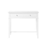 Ameriwood Home Writing Desk, Engineered Wood, Soft White