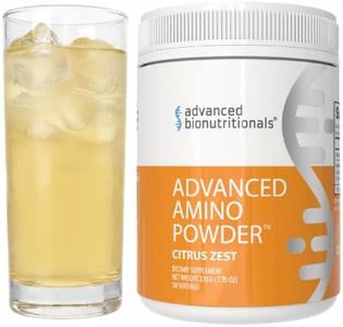 Advanced Bionutritionals – Advanced Amino Powder, Amino Acid Supplement, Build Muscle, Post Workout Recovery, Energy,Non-GMO, Gluten Free, Dairy Free, Vegan (30 Servings) (9.52oz, Citrus Zest)