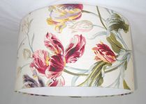 16" Lampshade Handmade in UK - Laura Ashley Gosford Cranberry