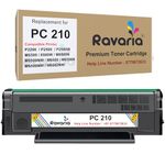 Ravaria PC 210KEV Toner Cartridge Compatible for Pantum Printers P2200, P2500, P2500W, M6500, M6500N, M6500W, M6500NW, M6502NW, M6550, M6550N, M6550W (PC 210 Toner Pack of 1)