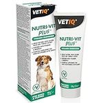 VETIQ Nutri-Vit Plus for Dogs (100g) Dog Supplement with Vitamins & Minerals For Dogs Recovering from Illness, Energy & Nutrition Dog Vitamin Paste, Essential Dog Vitamins and Supplements