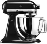 KitchenAid Artisan Food Processor with 5KSM125EOB Basic Kit, Onyx Black