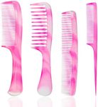 FHALLYNN Pink Hair Comb Set - Wide 