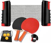 Table Tennis Kit Ping Pong Set Retr